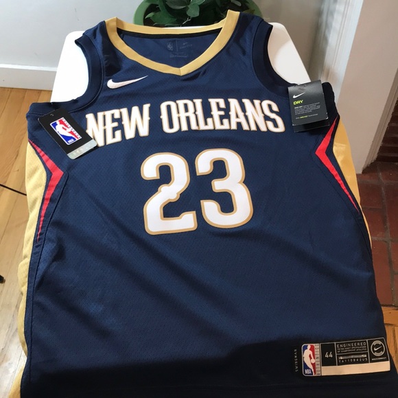 Nike Other - NBA Authentic New Orleans Nike Jersey M